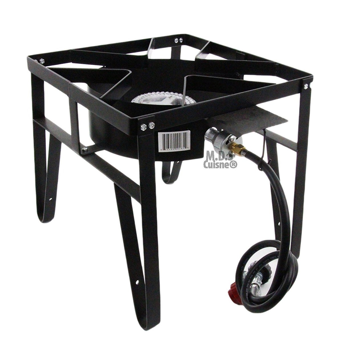 Single High Pressure Gas Burner Square Patio Outdoor Stove Propane Cam –  Kitchen u0026 Restaurant Supplies