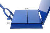 Tortilla Press 9.5” Blue Heavy Duty Iron Restaurant Commercial Authentic Mexican Tortillas