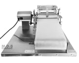 Tortilla Press Roller Maker Electric Stainless Steel para Corn Masa Rolled Homemade Tortillas Maiz with Motorized Conveyor Belt