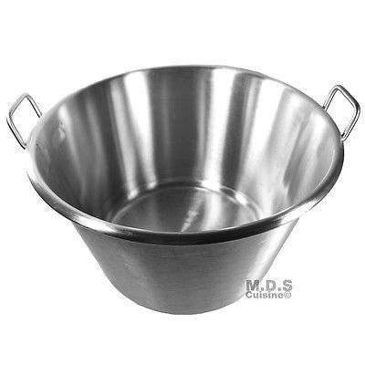 Portable 32'' Cazo EXTRA LARGE FLat Cooking Pot Pan Wok Caso