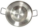 16" Comal Stainless Steel Concave Frying Gas Stove Outdoors Heavy Duty Acero NEW
