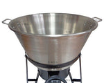 XL Cazo Para Carnitas Stainless Steel SET with Burner & Stand Outdoors Cooking