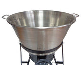 XL Cazo Para Carnitas Stainless Steel SET with Burner & Stand Outdoors Cooking