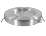 Stainless Steel Comal Convex 16" Round Cook Griddle Taco Grill Pan Heavy Duty