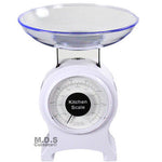 Kitchen Scale Retro Mechanical Dial 2lb Food Scale Diet Portable measuring scale
