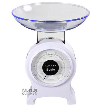 Kitchen Scale Retro Mechanical Dial 2lb Food Scale Diet Portable