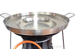 Comal Concave-Stainless Steel-Stand & Burner SET tortilla Cazo Heavy FREE Hose