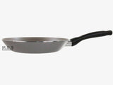 Fry Pan Non-Stick 9" Teflon Metallic Silver Aluminum Stay Cool Handle Skillet