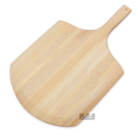 Pizza Peel Cutting Board/server 21" With Tapered-Edge Paddle Slips Easily