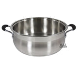 Low Pot 10Qt Stainless Steel Super Double Capsulated Bottom Stock Pot,Rice Pot,Big Low pot,Casserole,Olla,Cacerola,Dutch Oven