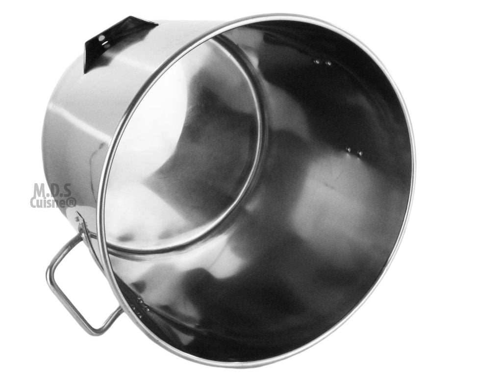 Steamer Pot 50 Qt Stainless Steel Tamale Vaporera with Steam Rack