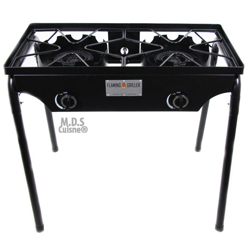 Cast Iron Stove, Double Burner Stove