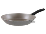 Fry Pan Non-Stick 9" Teflon Metallic Silver Aluminum Stay Cool Handle Skillet