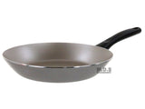 Fry Pan Non-Stick 9" Teflon Metallic Silver Aluminum Stay Cool Handle Skillet