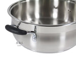 Low Pot 10Qt Stainless Steel Super Double Capsulated Bottom Stock Pot,Rice Pot,Big Low pot,Casserole,Olla,Cacerola,Dutch Oven