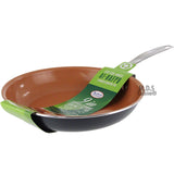 Fry Pan 9" Copper Ceramic Coating Skillet Non Stick Eco Friendly Griddle