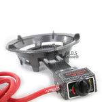 Propane Single Big Large Gas Burner Portable Stove Camping BBQ Hose & Regulator