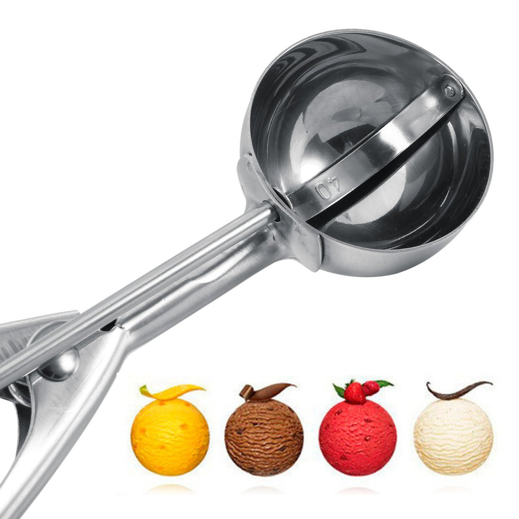 Trigger Scoop Ice Cream , Cookie ,Melon Scoop ,Stainless Steel