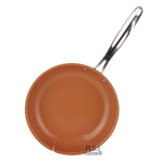 Fry Pan 9" Copper Ceramic Coating Skillet Non Stick Eco Friendly Griddle