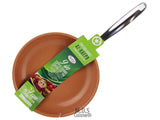 Fry Pan 9" Copper Ceramic Coating Skillet Non Stick Eco Friendly Griddle