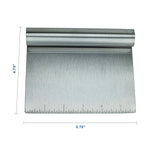 Chopper Scraper Dough Cutter Griddle Tools Stainless Steel Handle Spatula