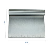 Chopper Scraper Dough Cutter Griddle Tools Stainless Steel Handle Spatula