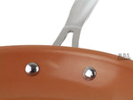 Fry Pan 9" Copper Ceramic Coating Skillet Non Stick Eco Friendly Griddle
