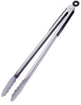 Tongs 16" Inches Stainless Steel long Grill Grilling Heavy BBQ Kitchen Tong NEW