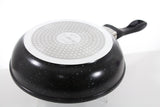 Marble Fry Pan Non Stick 9.5" Eco Friendly Skillet Griddle Ceramic Aluminum New