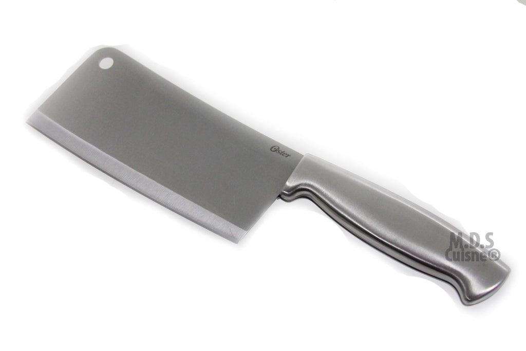 Oster 6 Stainless Steel Heavy Duty Meat Cleaver Chef Knife Chopper Ne –  Kitchen & Restaurant Supplies