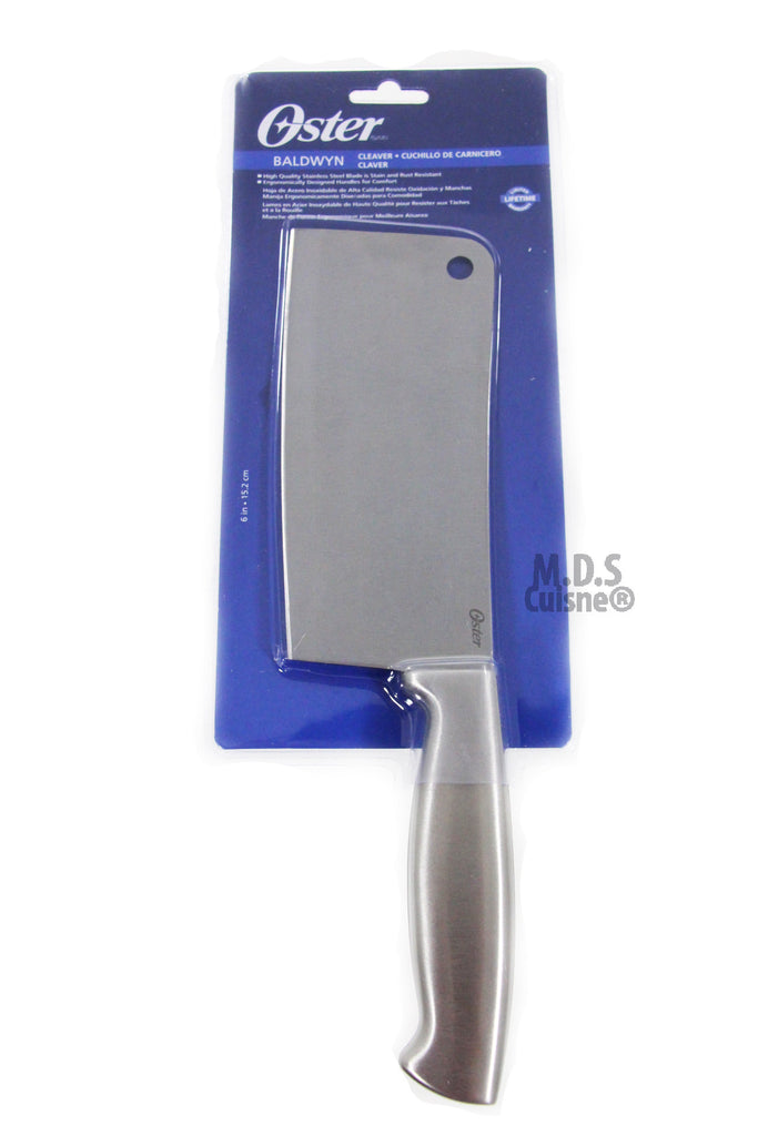 Oster Baldwyn Stainless Steel Cleaver Knife