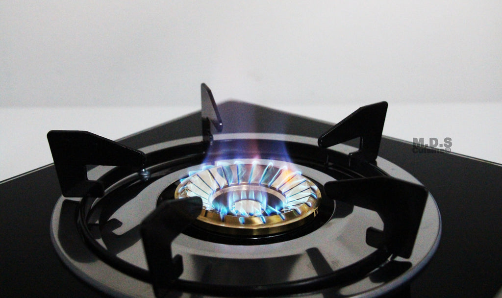 Glass Top Gas Burner Portable Propane Stove Single Burner with Low Pre –  Kitchen & Restaurant Supplies