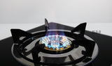 Glass Top Gas Burner Portable Propane Stove Single Burner with Low Pressure Regulator For Tailgate Camping