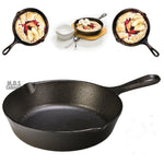 Cast Iron 5.5" Inch Pre Seasoned Fry Pan Skillet Camping Heavy Duty NEW