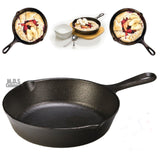 Cast Iron 5.5" Inch Pre Seasoned Fry Pan Skillet Camping Heavy Duty NEW