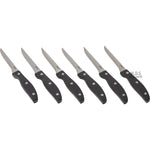 Oster Cutlery 14 Piece Set  Stainless steel Block Wood Storage Steak Knives New