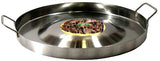 Comal Stainless Steel 21" Acero Inoxidable Convex Bola Tacos Outdoors Stir Fry Heavy Duty