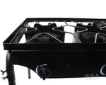 Stove Triple Burner Heavy Duty Gas Propane Outdoor Camping BBQ Grill Griddle