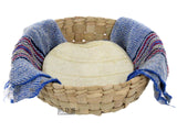 Tortilla Warmer Wicker  Basket Small Handmade Tortillero de Palma/Mimbre Chico