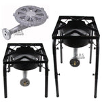 Burner Banjo w/ Multi Size Stand Big Propane Burner Outdoor Heavy Duty