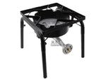 Burner Banjo w/ Multi Size Stand Big Propane Burner Outdoor Heavy Duty