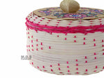 Tortilla Warmer Tortillero de Mimbre/ Wicker Tortilla Warmer with inner styrofoam