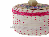 Tortilla Warmer Tortillero de Mimbre/ Wicker Tortilla Warmer with inner styrofoam