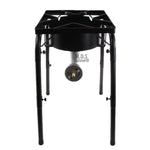 Burner Banjo w/ Multi Size Stand Big Propane Burner Outdoor Heavy Duty