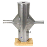Churro Press Pastry Maker Galvanized Steel 14.5" Churrera Dessert Fried Dough Flour Cutter Homemade Treats