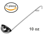 Ladle Stainless Steel Long Handle 10oz Cucharon de Acero Inoxidable Comercial