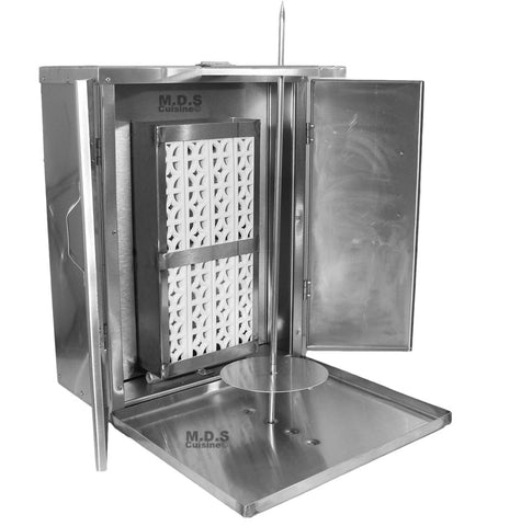 Tacos Al Pastor Authentic Mexico Machine Heavy Stainless Steel Commercial Trompo