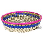 Tortilla Holder 7.5" Tortillera de Palma Hecho de Mano Handmade Decor Traditional Mexicana Palmleaf