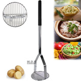Smasher Potato Bean Smash Commercial Heavy Duty Stainless Steel 24" inch