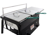 Deep Fryer Double Basket 10 QT Stainless Steel Propane Gas